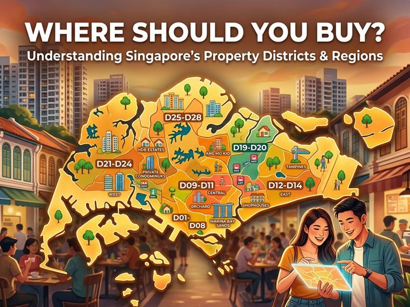 Where should you buy? Understanding Singapore's Property Districts and Regions