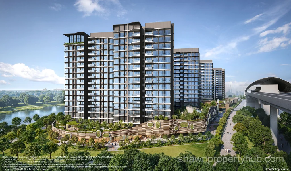 Tengah Garden Residences District 24 — 99% Sold, Last 4-Bedroom Units Available
